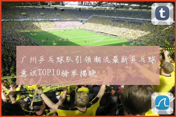 广州乒乓球队引领潮流最新乒乓球意识TOP10榜单揭晓