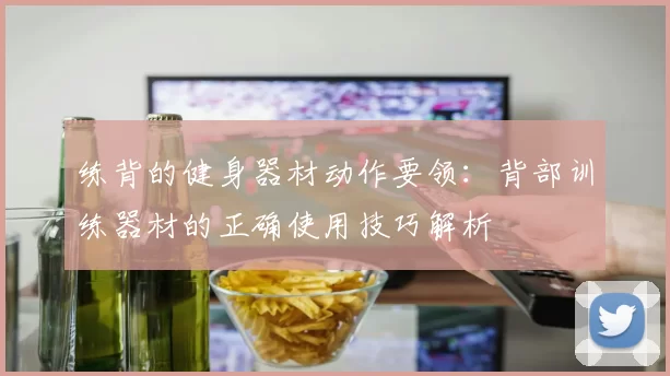 练背的健身器材动作要领：背部训练器材的正确使用技巧解析