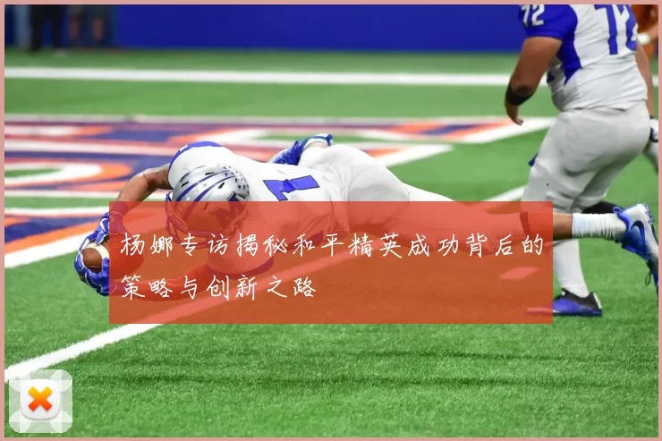 杨娜专访揭秘和平精英成功背后的策略与创新之路
